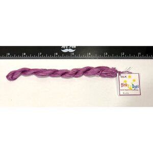 Dinky Dyes #24 Jacaranda 100% Silk Embroidery Thread 8 Mtrs Cross Stitch